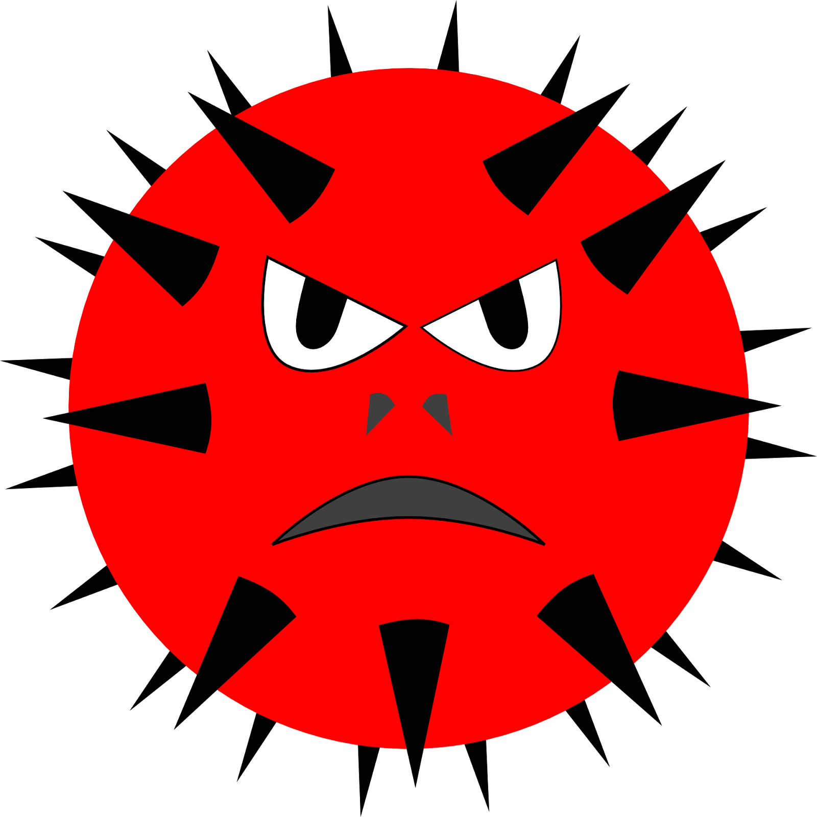 Virus Clipart (1600x1600)
