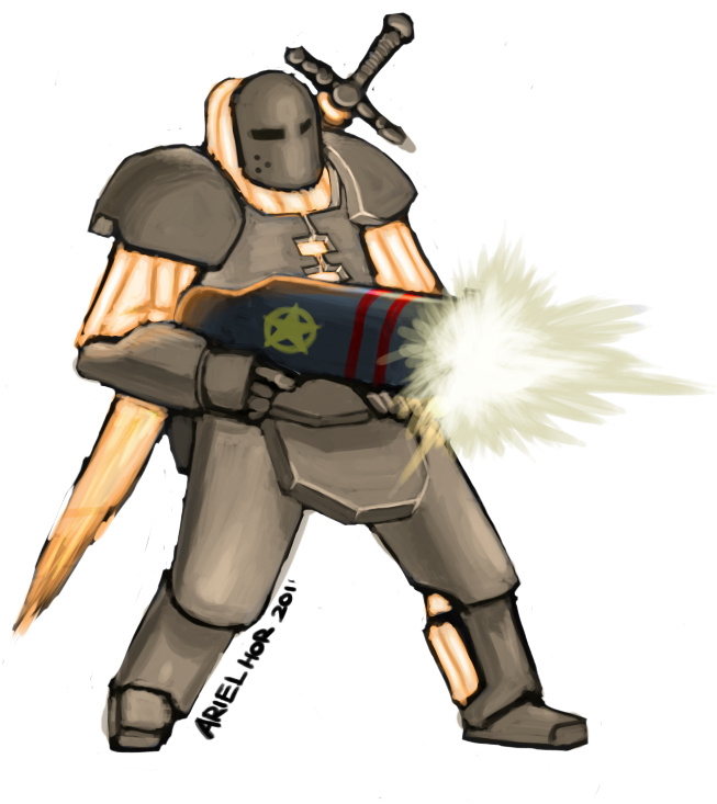 Drawn Armor Molten Armor - Soldier (761x761)