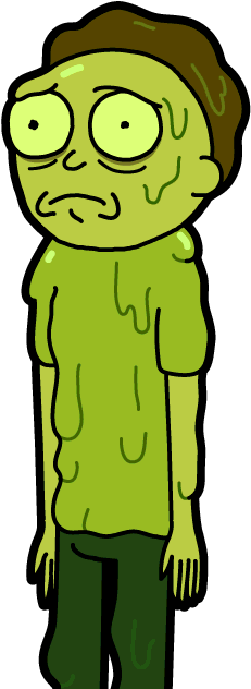 Gunk Morty - Gunk Morty (300x650)