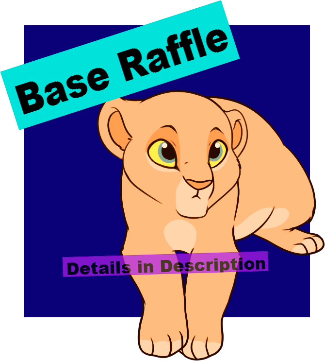 Laying Cub Base- Closed By Ocrystal - Raffle (670x743)