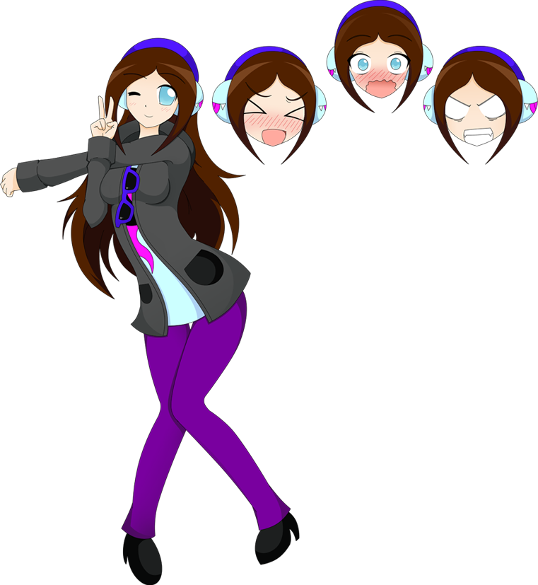 My Girlfriend's Oc - Cartoon (761x827)