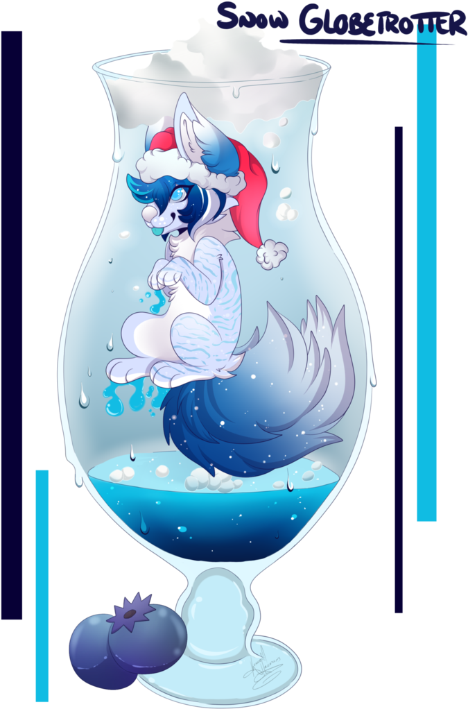 Snow Globetrotter Raffle - Illustration (755x1059)