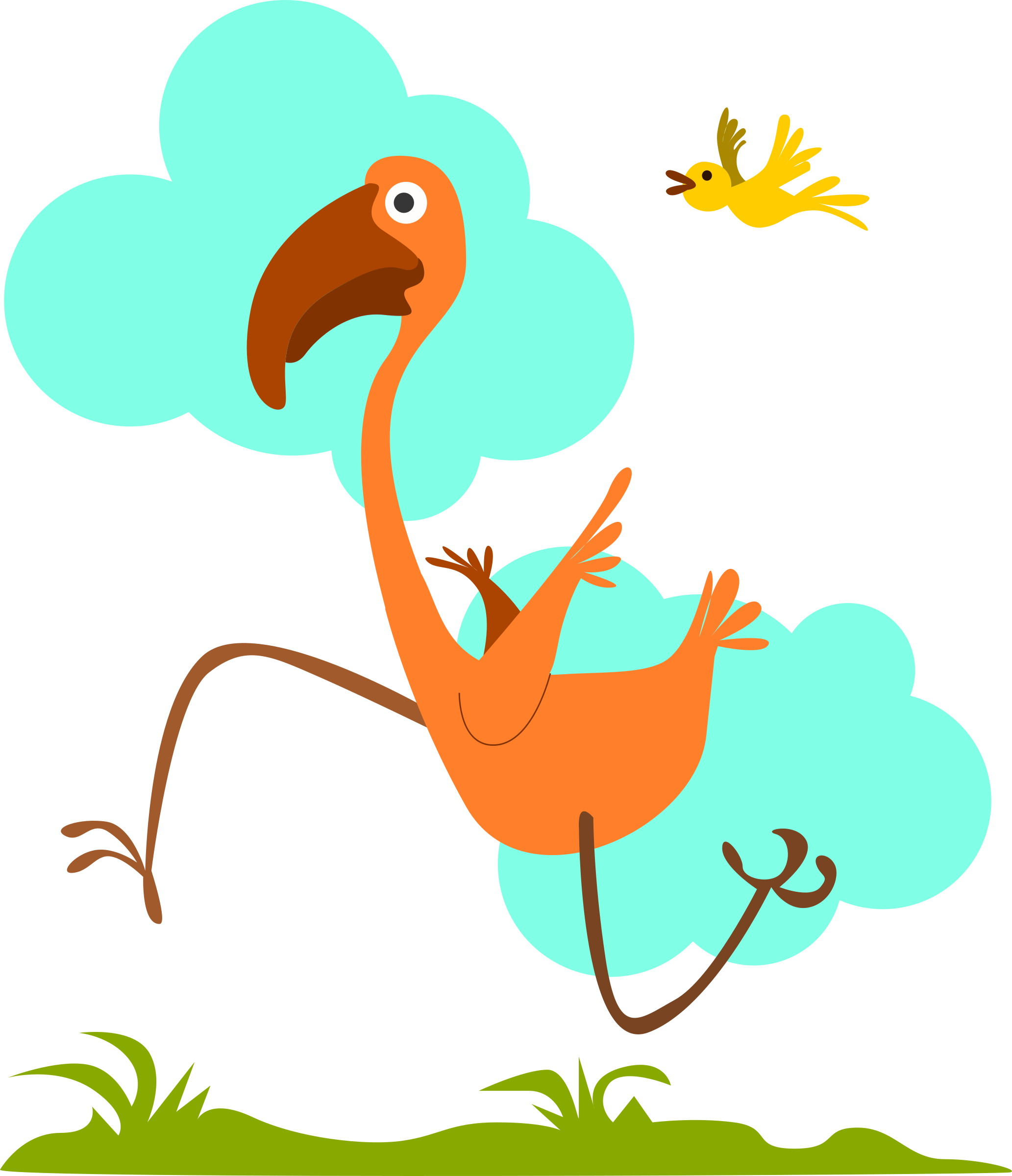 Big Image - Run Clipart (2065x2400)