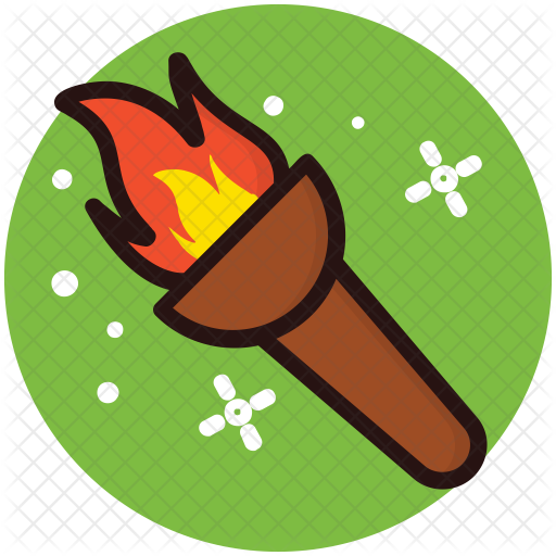 Fire Icon - Cartoon (512x512)