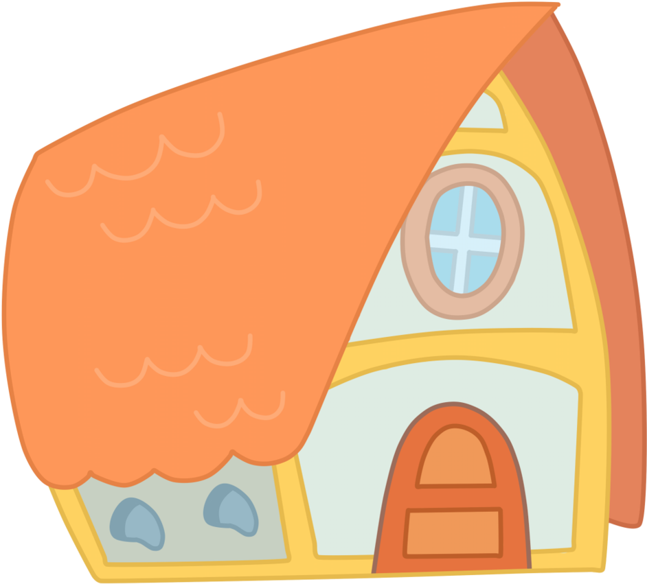 Three Bears' House Vector V2 By Gingerbreadcottage - Comics (1024x933)