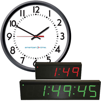 Power Over Ethernet Network Clocks - Ip Network Clock (400x400)