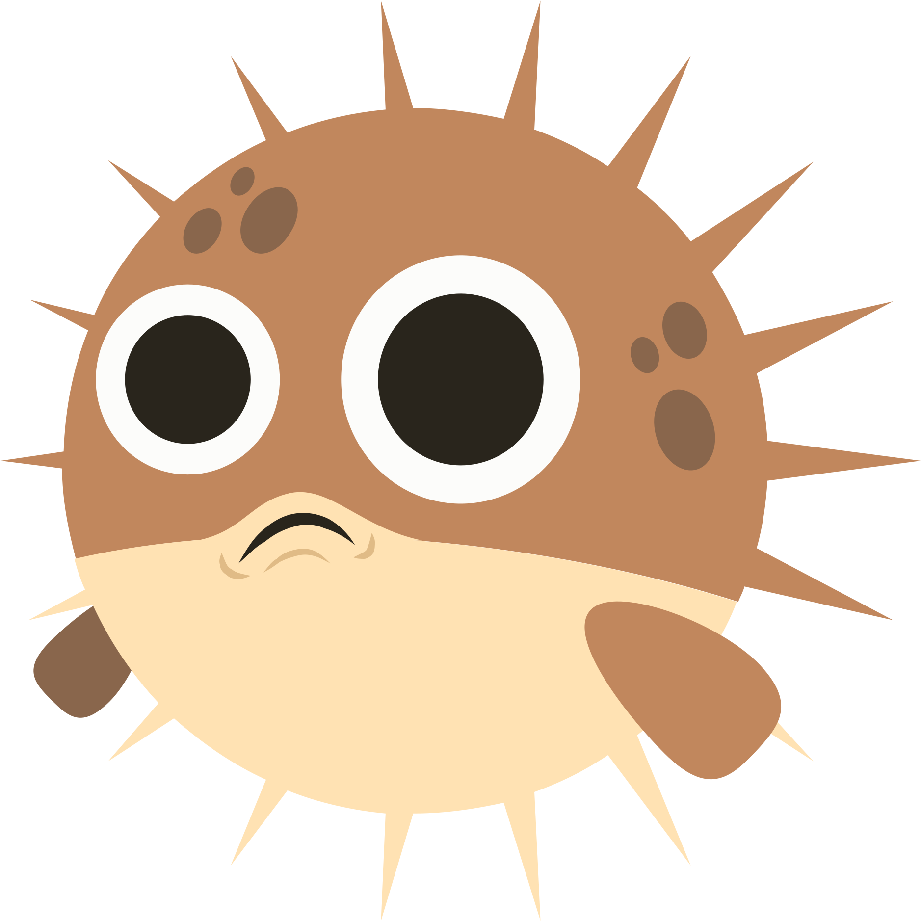 Open - Pez Globo Emoji (2000x2000)