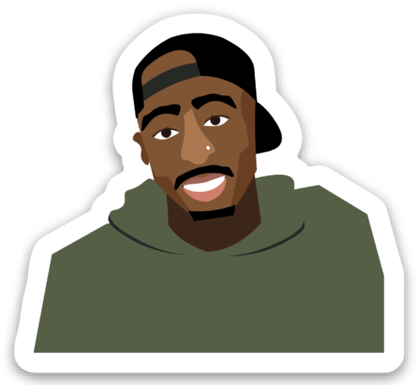 Tupac - Tupac Shakur (600x553)