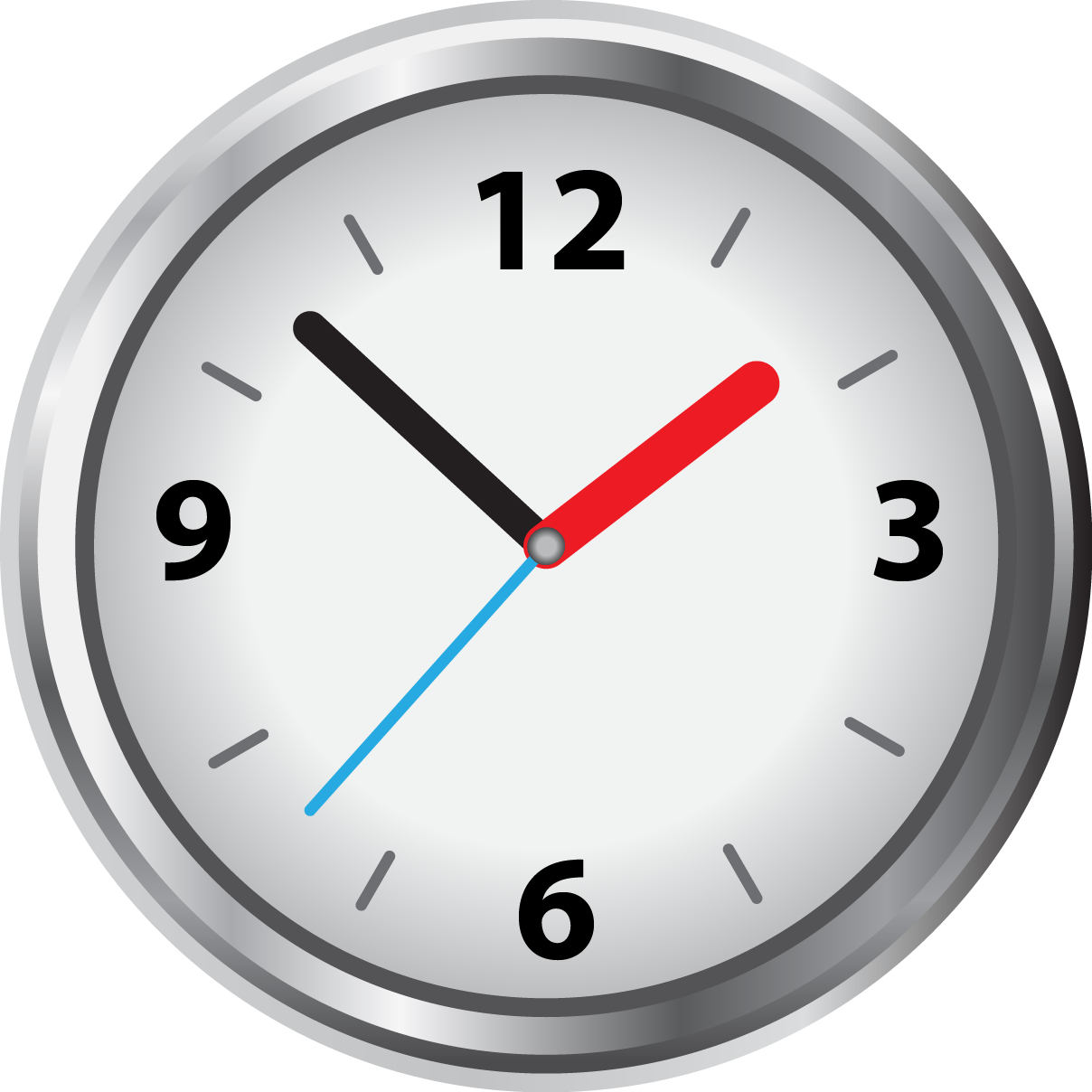Clock Face - Blank Analog Clock Face (1208x1208)