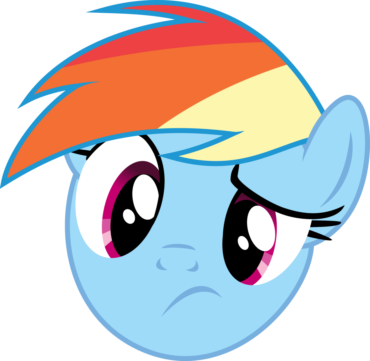 Rainbow Dash Cute Art (1280x1248)
