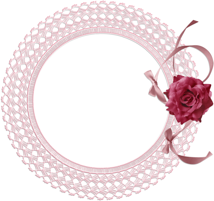 Light Pink Borders Download - Circle (894x894)