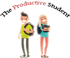 The Productive Student Logo - Cartoon (1000x200)