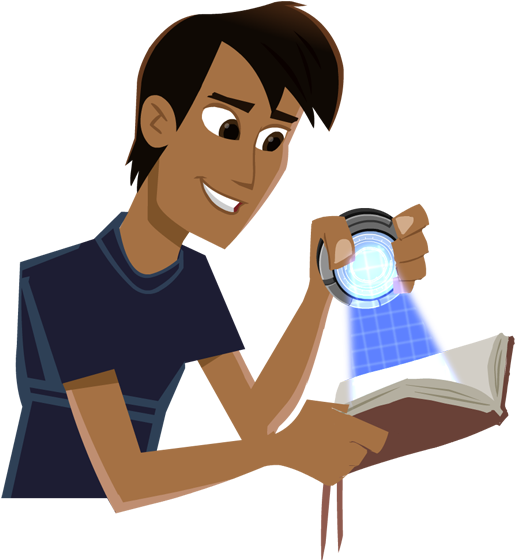 Codeyy Clipart Clue - Cartoon (550x585)