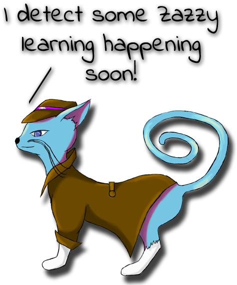 Zazzy Cat Primary - Cat (520x600)