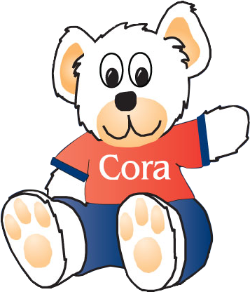 Cora The Refining Bear - Cartoon (496x445)