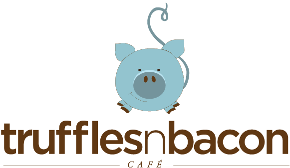 Truffles N Bacon Collapsed Logo - One (581x337)