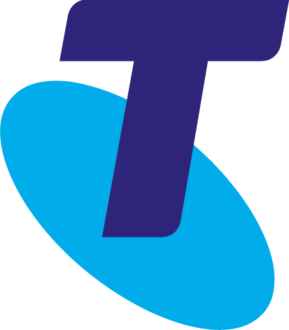 Telstra Logo Png (413x472)