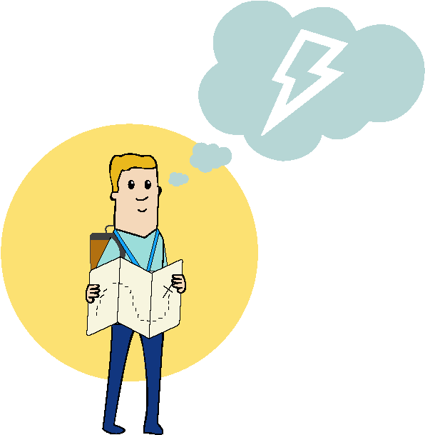 Roadmap Lightning - Cartoon (625x625)