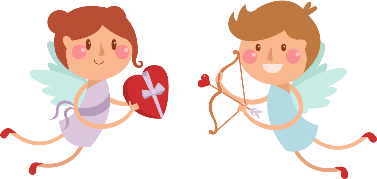Cupid Euclidean Vector Arrow Icon - Cupid Euclidean Vector Arrow Icon (1675x856)