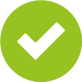 Green Tick Transparent Background (416x341)