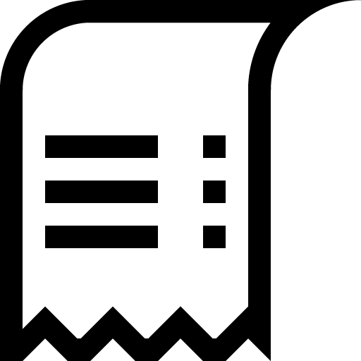 Receipt 7 Icons - Receipt (512x512)