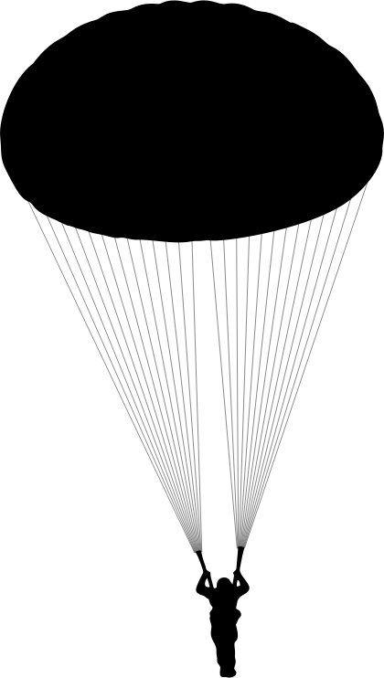 Medium Image - Parachute Silhouette (420x742)