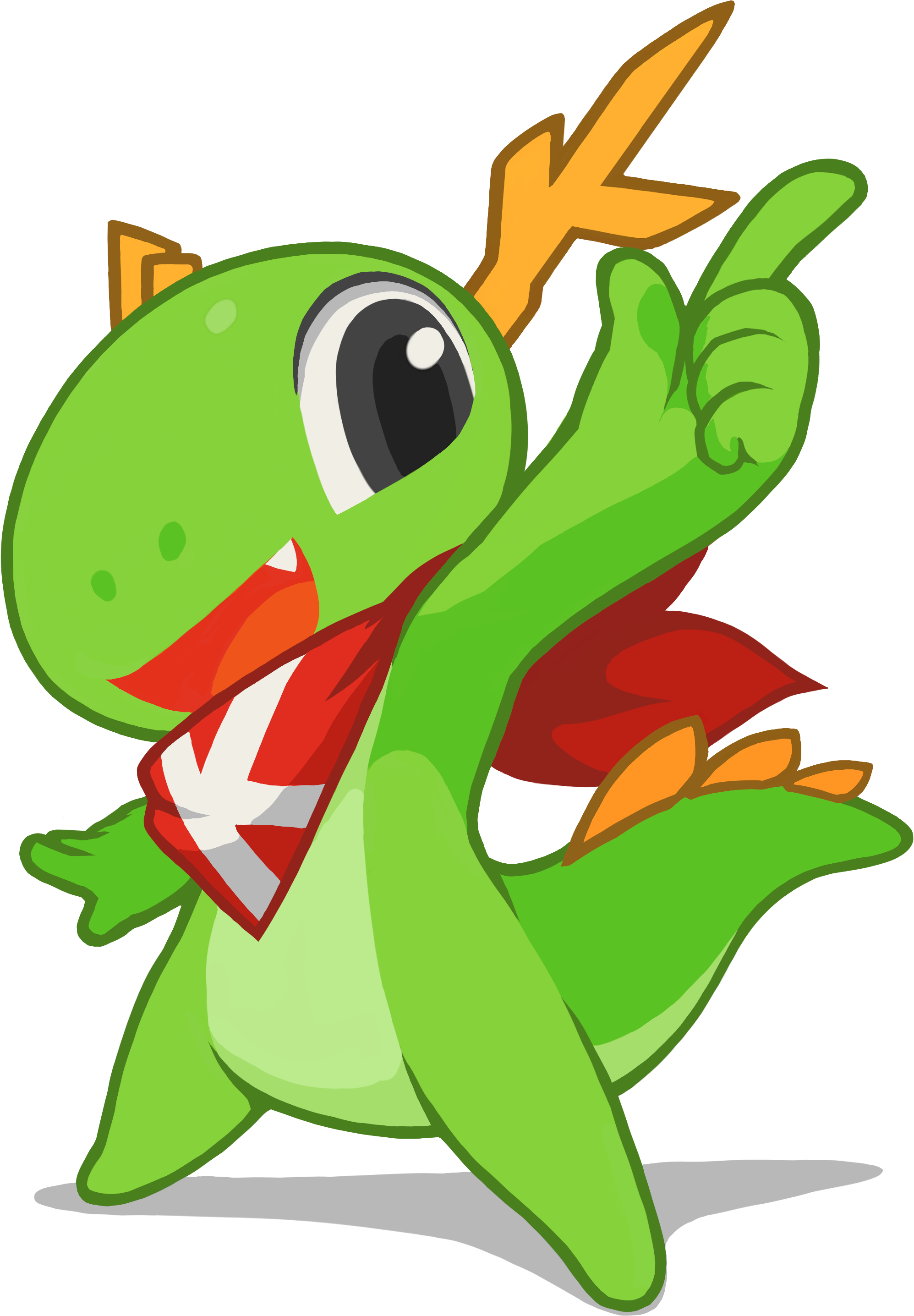 Kde - Kde Konqi (800x1109)