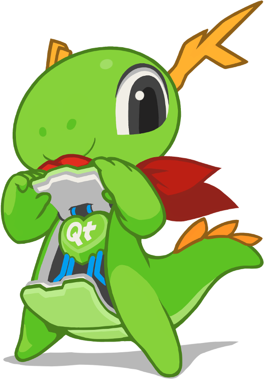 Konqi - Kde Mascot (600x787)