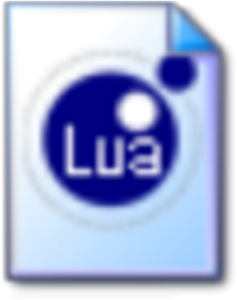 Lua Script Decal - Roblox (420x420)