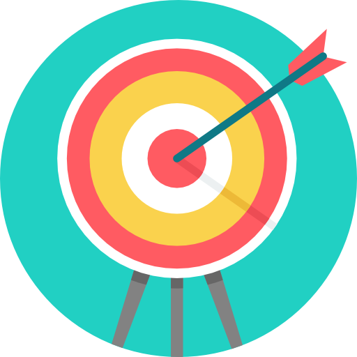 Target Free Icon - Intellistart.co.uk - Lead Generation And Digital Media (512x512)
