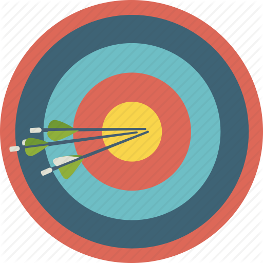Arrow And Target Icon (512x512)
