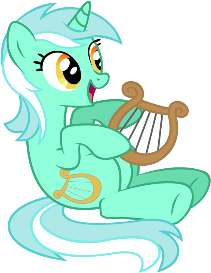 Lyra's Lyre By Moonbrony - Deviantart (836x955)