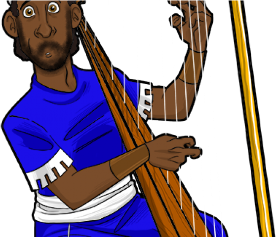 Harp Clipart Bible - David (640x480)