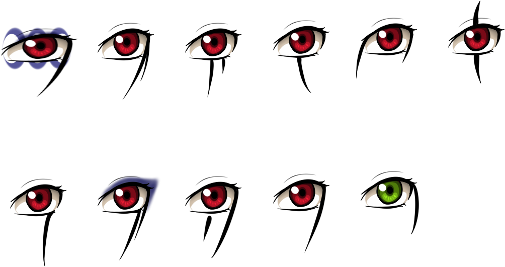 Eyes - Cartoon (1082x560)