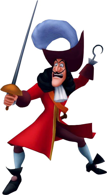 Kingdom Hearts Origin - Käpt N Hook Peter Pan (432x776)
