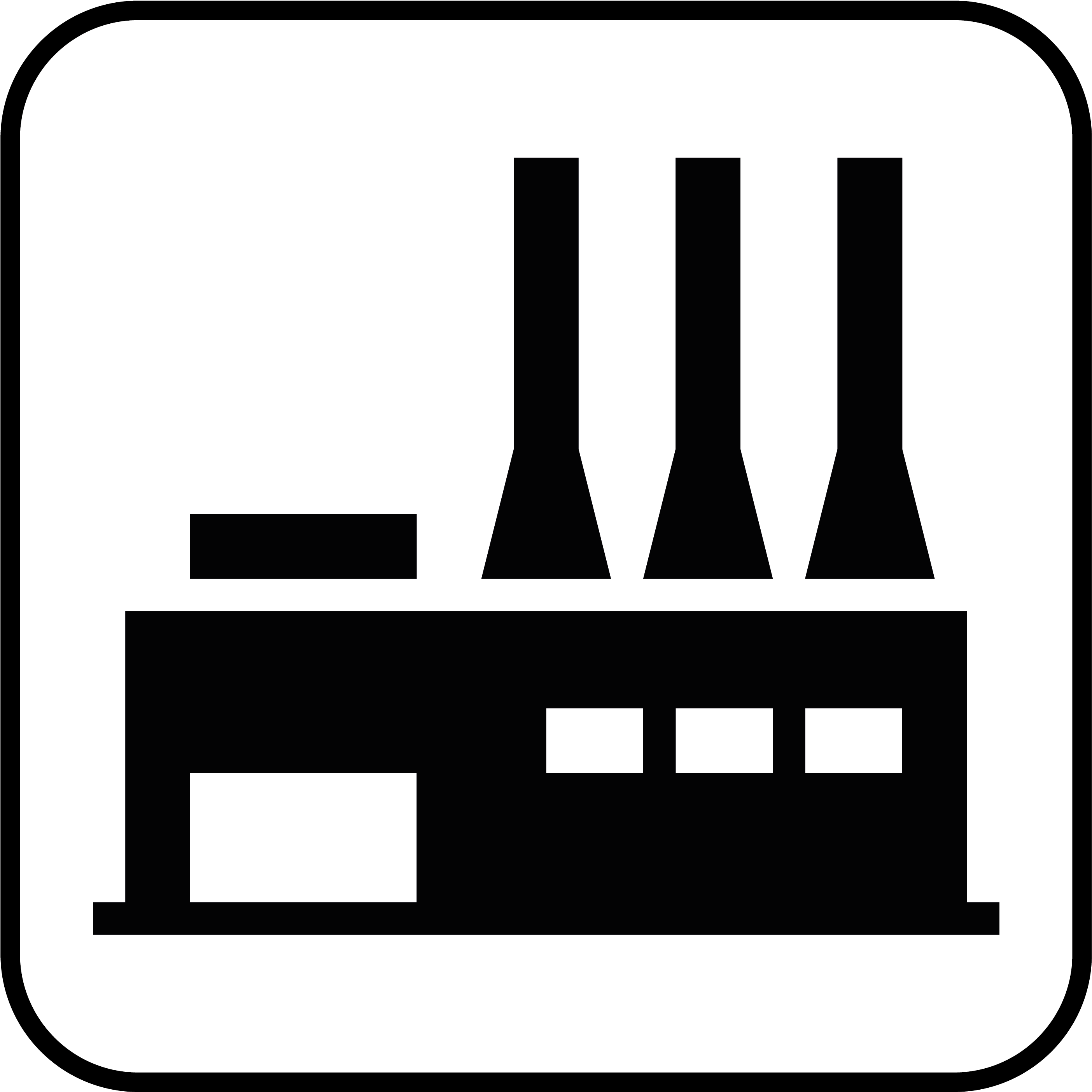 Industrial Hall Icon - Industry (3111x3111)