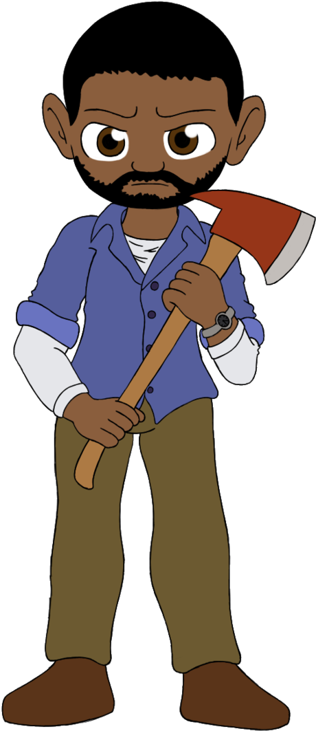 Lee Everett Chibi By Equilibrik - Cartoon (685x1165)