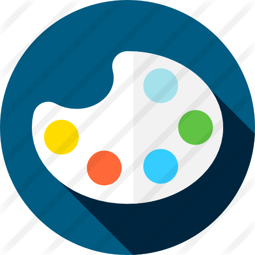 Paint Palette - Editing Vector (512x512)