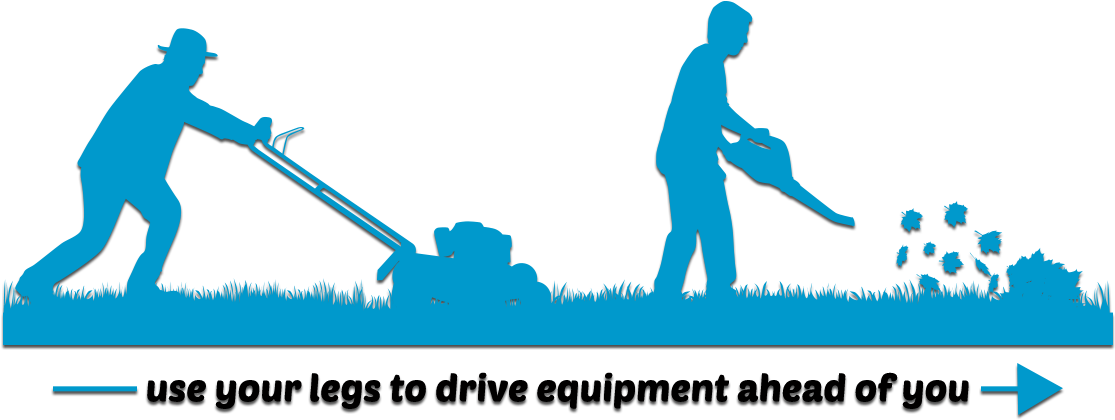 Yard Work Injury - Silhouette (1200x444)