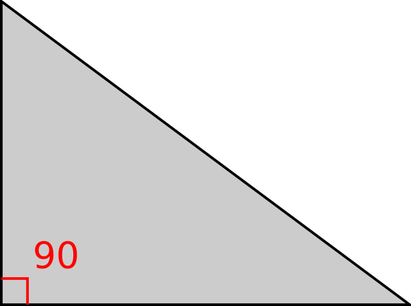 Right Triangle Cliparts - Right Triangle Clipart (600x447)