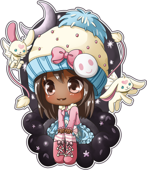 Bonequinhas Kawaii - Chibi (599x697)