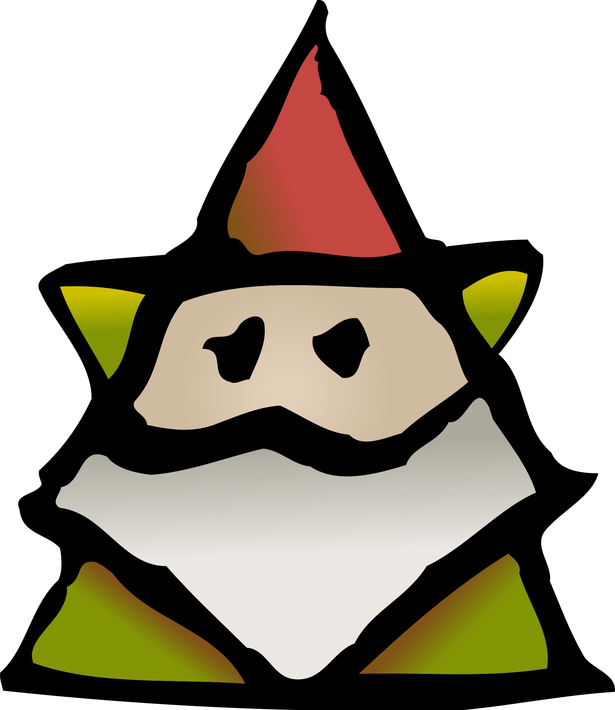 Big Image - Dwarf Clipart (2078x2400)