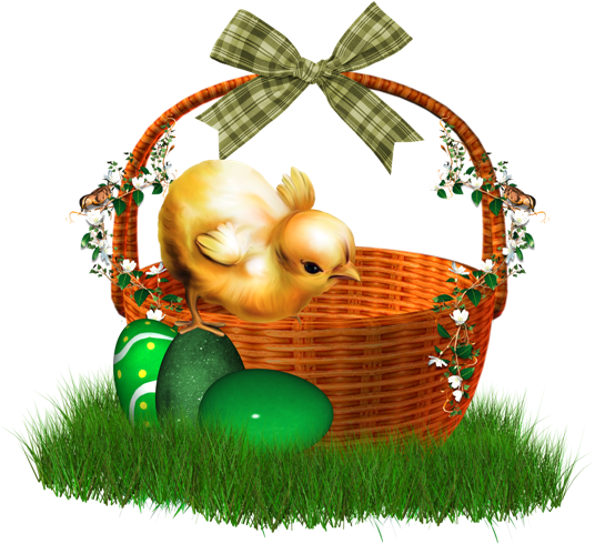 Easter Easters, Eggs, Tube - Clip Art (550x505)