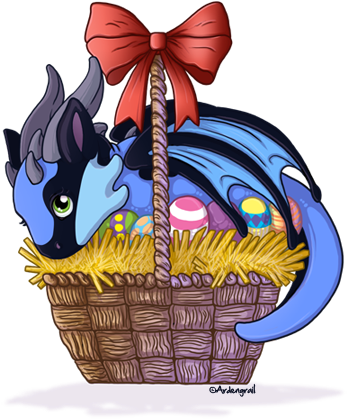 Basket Case By Ardengrail - Cartoon (401x450)