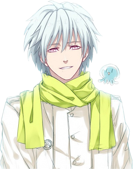 Dramatical Murder Render - Clear Dramatical Murder Jellyfish (445x567)