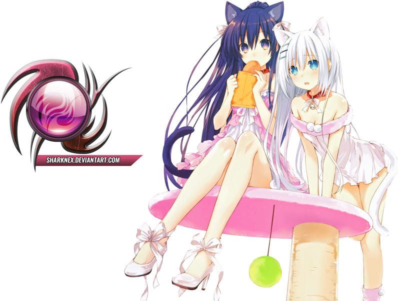Date A Live - デート アライブ 猫 耳 (1024x621)