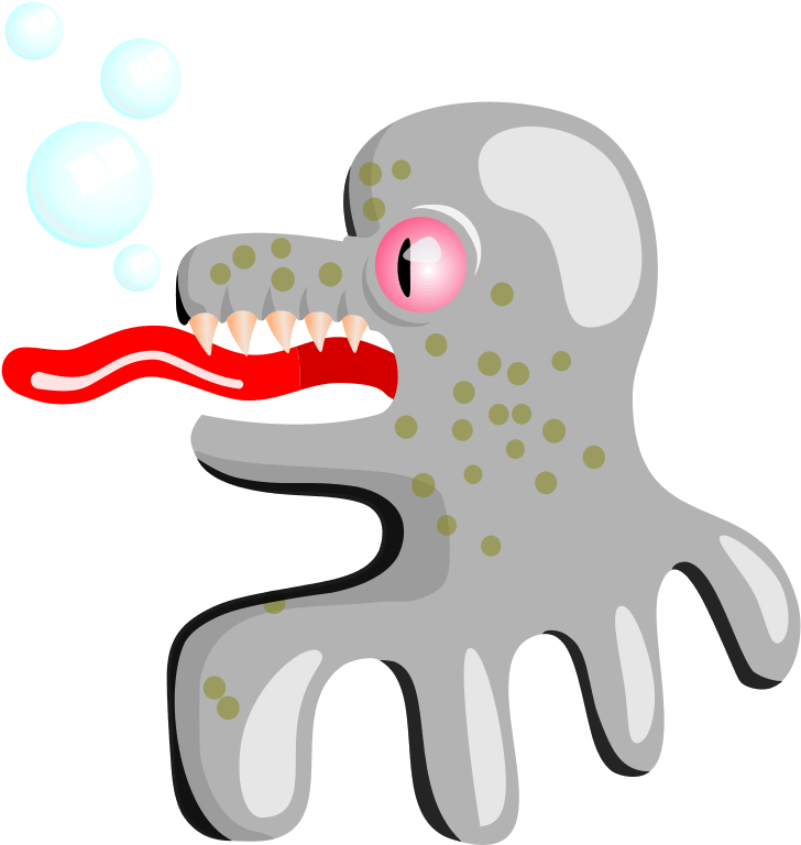 Creature 01 Clipart - Vector Graphics (900x900)