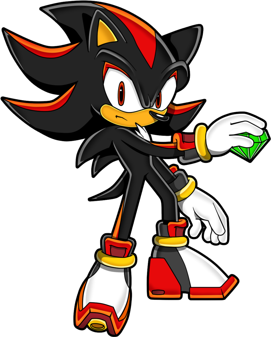 Shadow The Hedgehog By Bloomphantom - Draw Shadow The Hedgehog (900x1097)