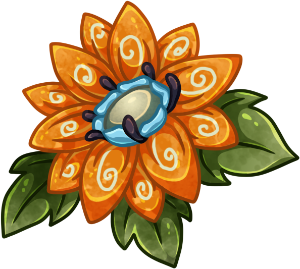 Citriswirls~ Open - Artificial Flower (704x622)