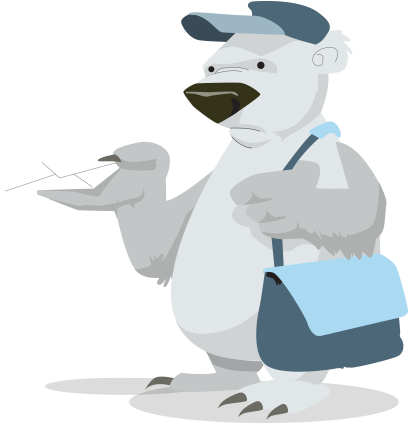 Contact Us - Cartoon (422x451)
